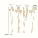 Conjunto de Varetas Decoradas para Difusores - 9 pçs